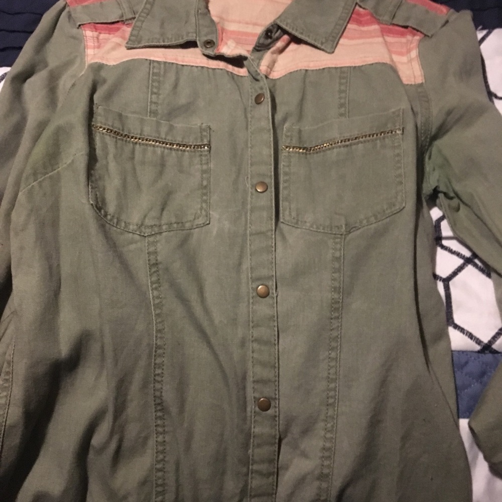 Woman’s button down